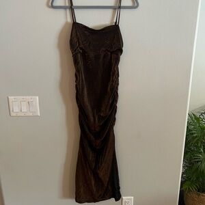 Vici metallic/iridescent dress.